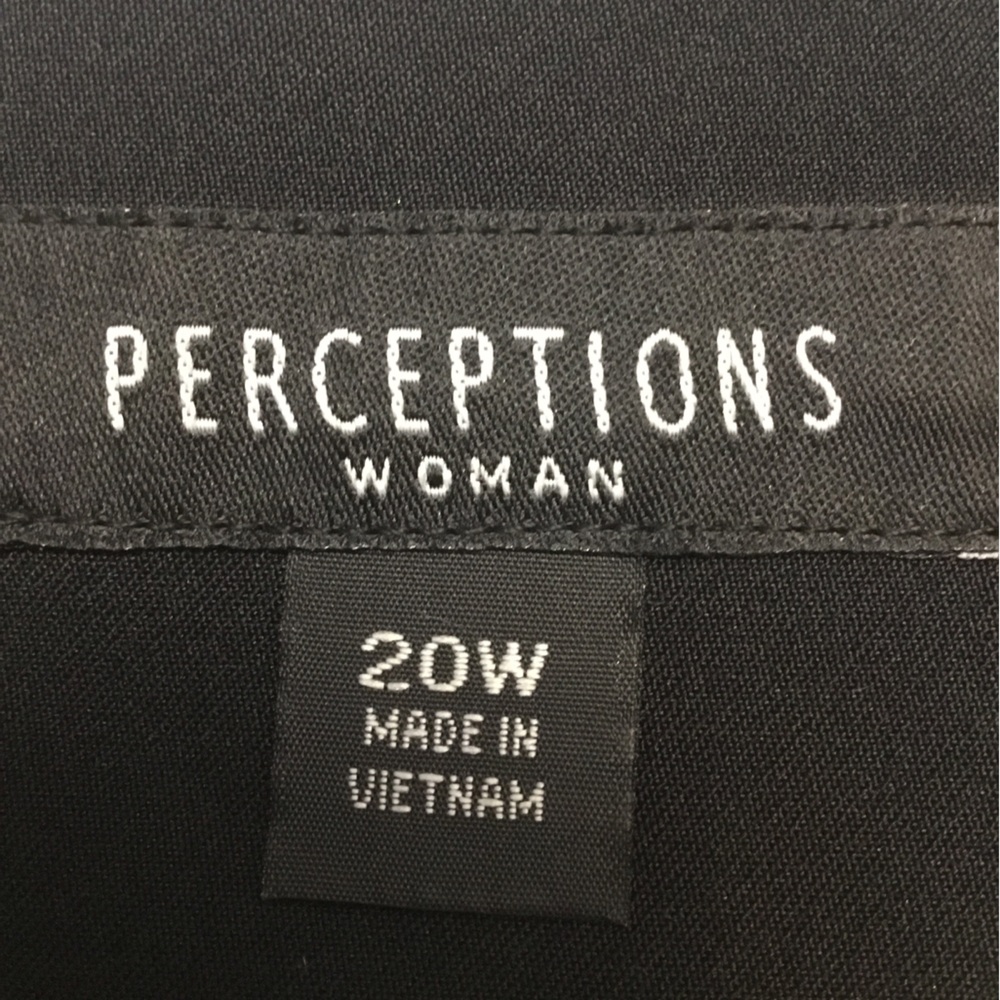 Perceptions Floral Mini Dress in Black with Pink and Green Accents - Picture 10 of 15